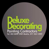 Company/TP logo - "Deluxe Decorating"