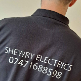 Company/TP logo - "Shewry Electrics"