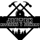 Company/TP logo - "JIGTEK KITCHENS & JOINERY"