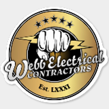 Company/TP logo - "Webb Electrical Contractors"