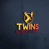Company/TP logo - "TWINS ELECTRICAL & PLUMBING LTD"
