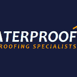 Company/TP logo - "Waterproof It - Flat Roofing Specialists"