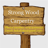 Company/TP logo - "Strong Wood Carpentry"