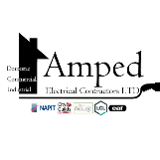 Company/TP logo - "Amped Electrical Contractors LTD"
