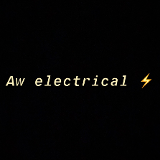 Company/TP logo - "AW Electrical"