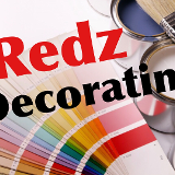 Company/TP logo - "redz decorating"