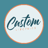 Company/TP logo - "Custom Electrics"