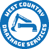 Company/TP logo - "West Country Drainage Services Limited"