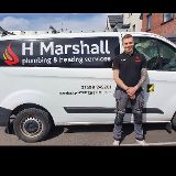 Company/TP logo - "H. Marshall PLUMBING & HEATING SERVICES"