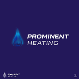 Company/TP logo - "PROMINENT HEATING SERVICES LTD"