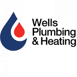 Company/TP logo - "Wells Plumbing & Heating"