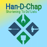 Company/TP logo - "Han-d-chap"