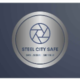 Company/TP logo - "Steel City Safe"