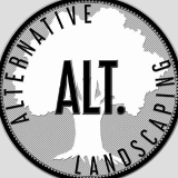 Company/TP logo - "Alternative Landscape Gardens"