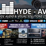 Company/TP logo - "Hyde Audio & Visual Solutions"