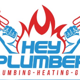 Company/TP logo - "Hey Plumber"