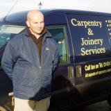 Company/TP logo - "Carpentry and Joinery Services"