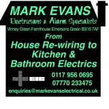 Company/TP logo - "markevans electrical"