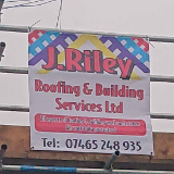 Company/TP logo - "J. Riley Roofing&Building Services LTD"