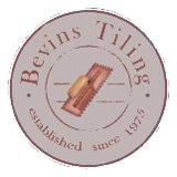 Company/TP logo - "Bevins Tiling"