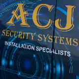 Company/TP logo - "ACJ Security Systems"
