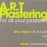 Company/TP logo - "A.R.T Plastering"