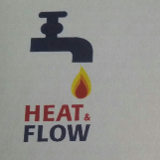 Company/TP logo - "Heat & Flow"