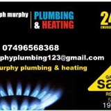 Company/TP logo - "J.J MURPHY plumbing & heating"