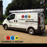 Company/TP logo - "ADW Plumbing and Heating LTD"