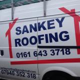 Company/TP logo - "Sankey Roofing"