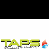 Company/TP logo - "Taps Plumbing & Heating services"