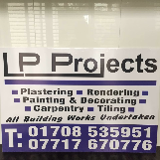 Company/TP logo - "L P PROJECTS LTD"