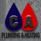 Company/TP logo - "Charlie Aston - Plumbing & Heating Engineer"