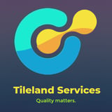 Company/TP logo - "Tileland Services"