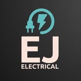 Company/TP logo - "EJ Electrical"