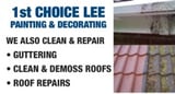 Company/TP logo - "First Choice Lee Painting & Decorating"