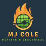 Company/TP logo - "MJ Cole Heating & Electrical LTD"