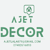 Company/TP logo - "Ajet Decorators"