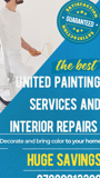 Company/TP logo - "United Painting Services And Interior Repairs Limited"