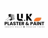 Company/TP logo - "U.K Plaster & Paint"