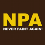 Company/TP logo - "Never Paint Again UK"