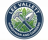 Company/TP logo - "Lee Vallett Handyman & Gardens"