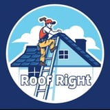 Company/TP logo - "Roof Right"
