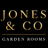 Company/TP logo - "Jones & Co Garden Rooms LTD"
