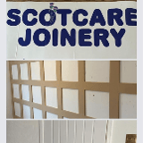 Company/TP logo - "scotcare joinery"