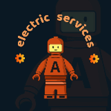 Company/TP logo - "A/S Electrics Services"