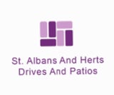 Company/TP logo - "St Albans & Herts Drives & Patios"