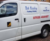 Company/TP logo - "Rob Beasley Plumbing & Heating "