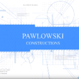 Company/TP logo - "Pawlowski Constructions"