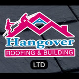 Company/TP logo - "Hangover Roofing"